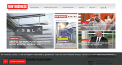 Desktop Screenshot of newbusiness.at